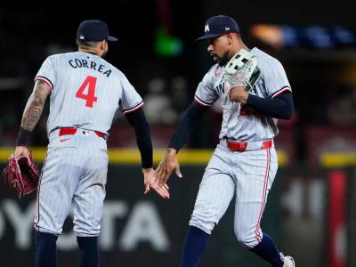 Mellizos dejan a Buxton y Carlos Correa fuera tras chocar en jardín