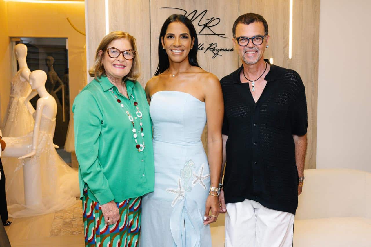 Mirka Morales, Michelle Reynoso y Sócrates Mckinney.