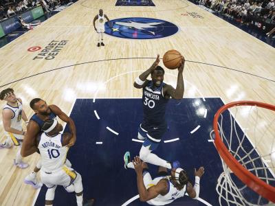 Minnesota Timberwolves empatan la serie ante los Warriors sin Curry