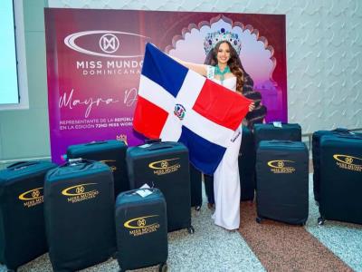 Miss Mundo Dominicana parte a la India en representación de RD