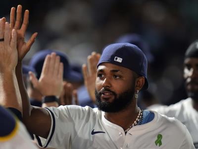 MLB: Caminero liga dos hits, entre ellos un doble