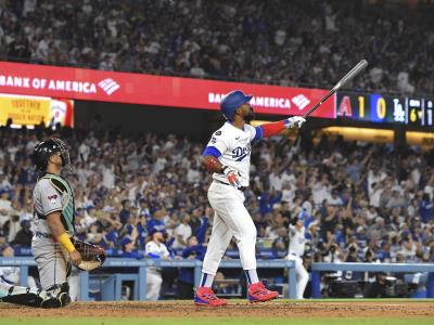 MLB: Dodgers logran victoria sobre Arizona con jonrón de Teoscar