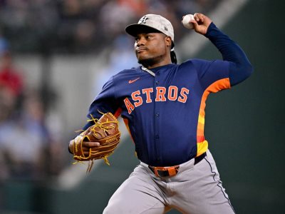 MLB: Framber Valdez poncha ocho en siete entradas