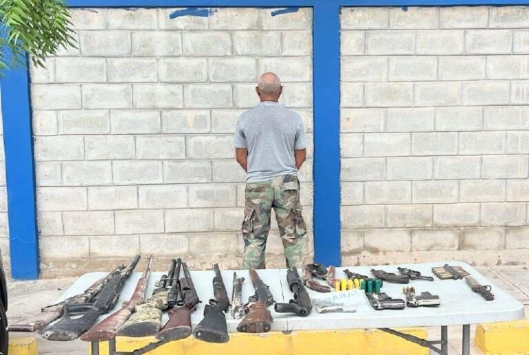 Ocupan arsenal de armas de fuego en Barahona