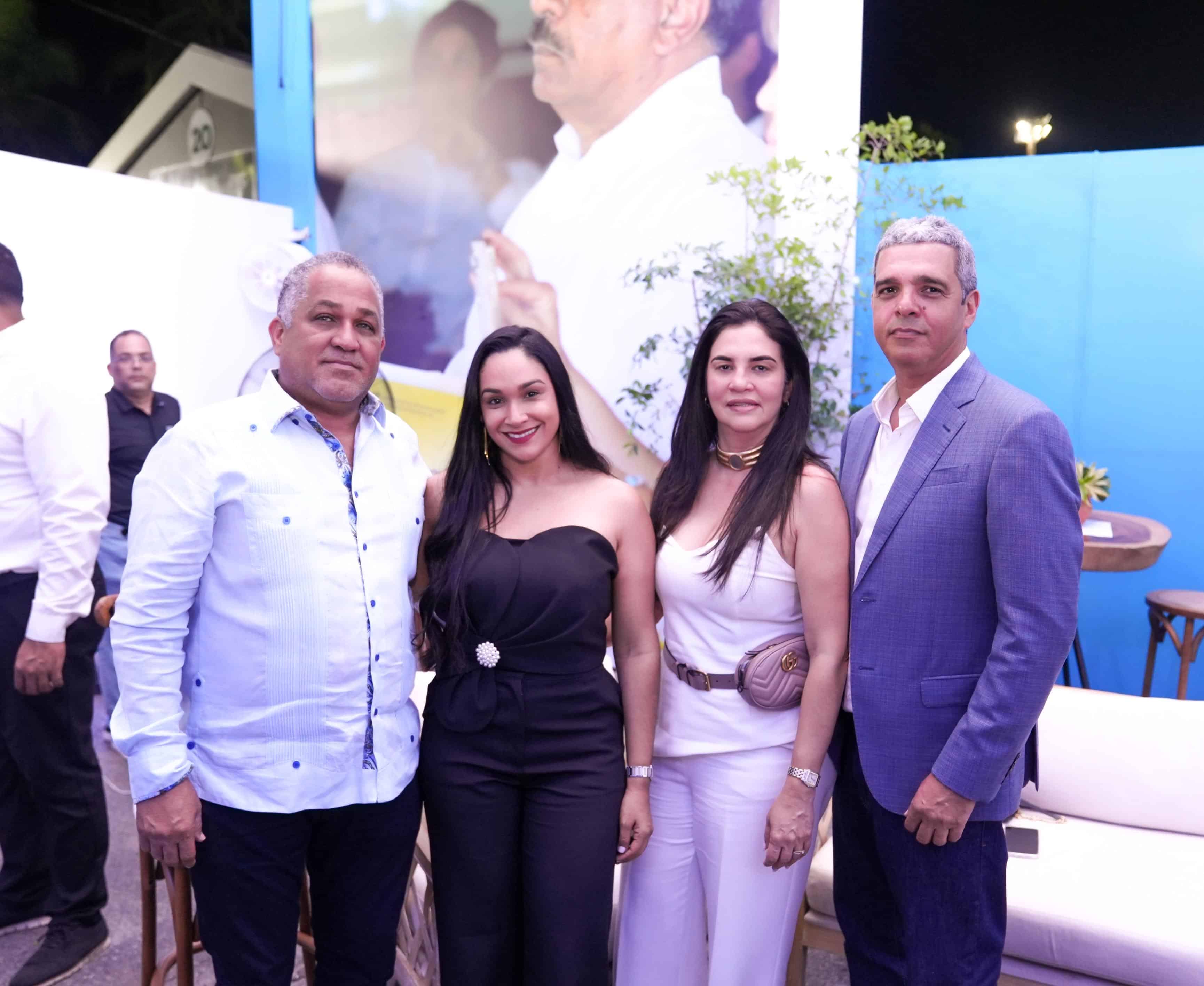 Binelly López, María Peralta, Lizbeth Guzmán y Pavel Concepción.