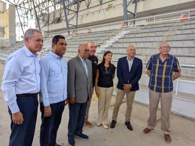 Santo Domingo 2026: el Palacio de Voleibol estaría listo en agosto