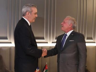Abinader: el rey de Jordania visitará el país en septiembre