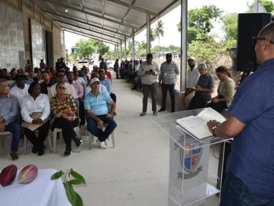 Anuncian programa de atención permanente para productores de cacao