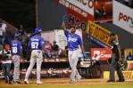 Arístides Aquino dispara par de jonrones, empuja cinco para triunfo del Licey