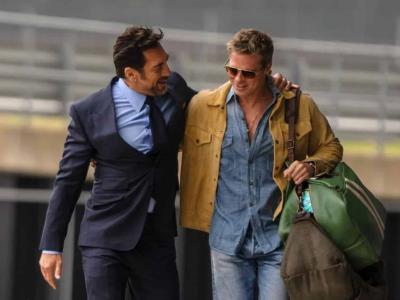 Brad Pitt y Javier Bardem en F1: La Película