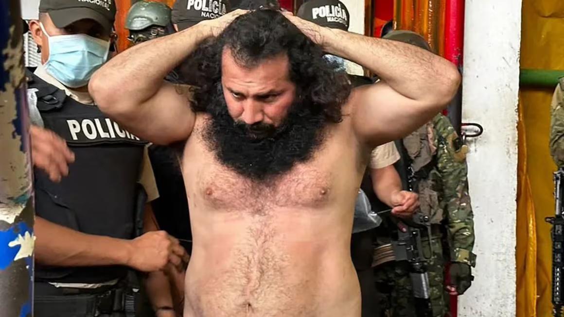 Capturan a “Fito”, líder de la banda Los Choneros y uno de los criminales más buscados de Ecuador