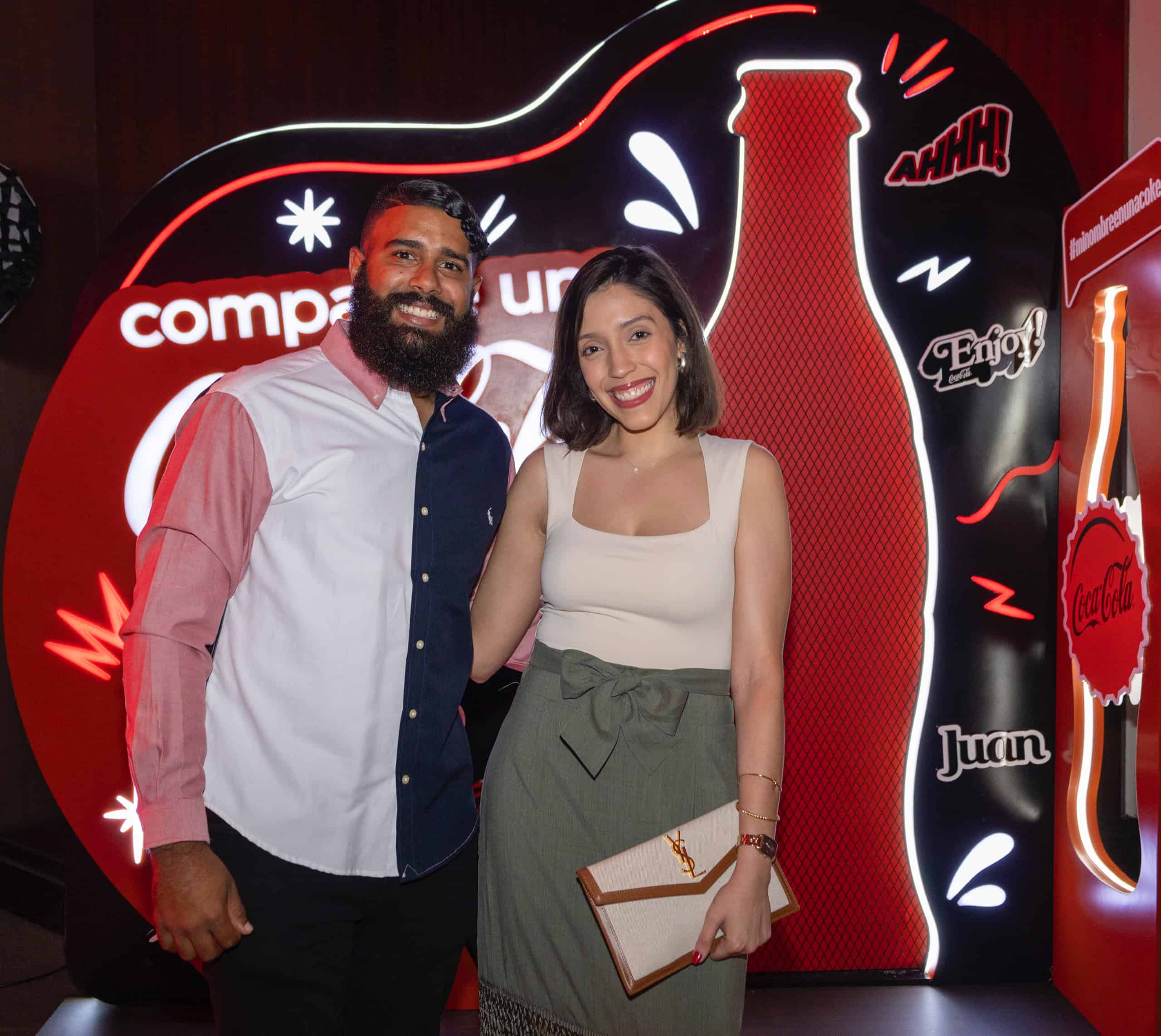 Frank Araujo y Johanna Corporan.