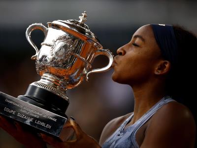 Coca Gauff la reina de París
