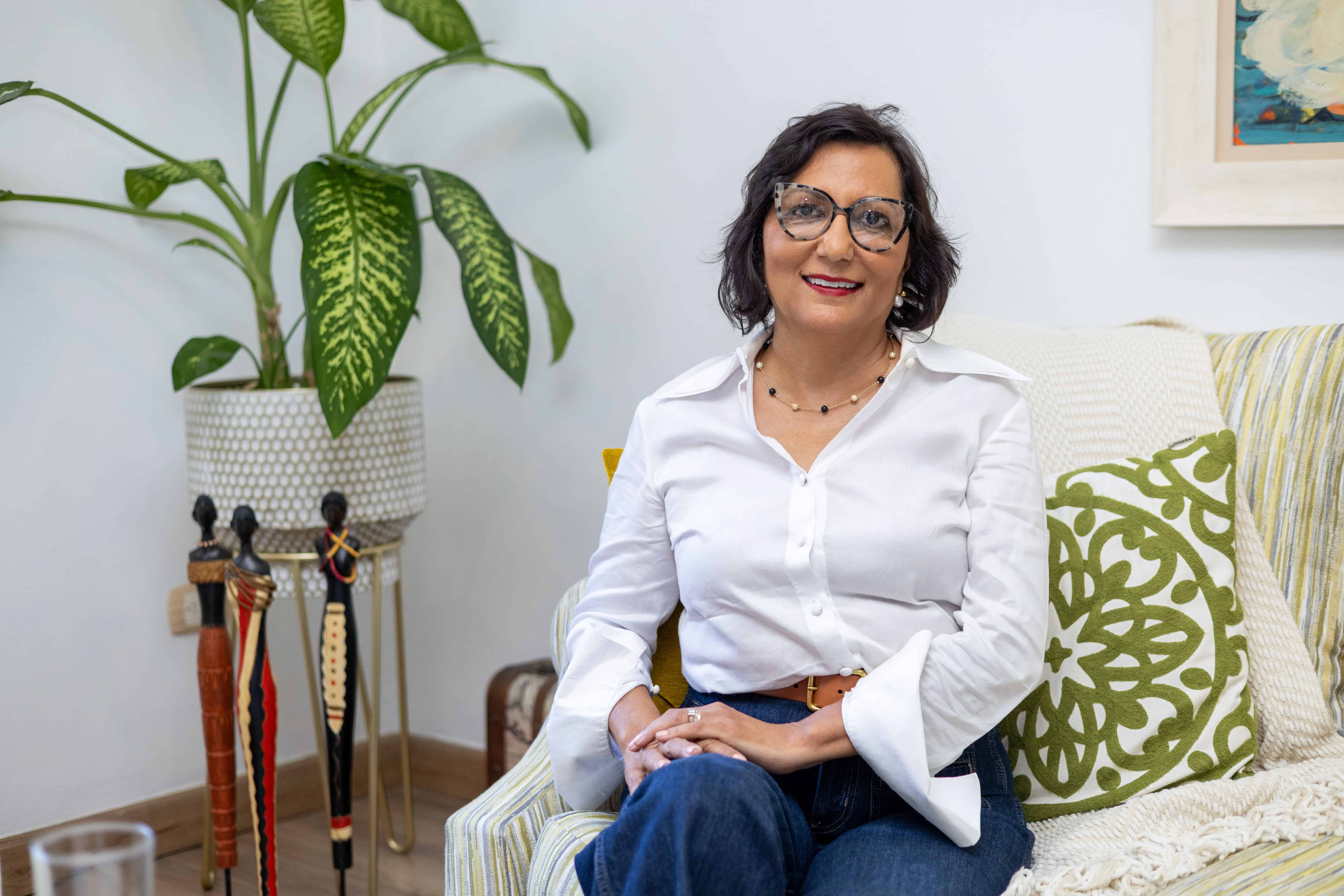  Minerva del Risco, presidenta de la Fundación René del Risco Bermúdez.