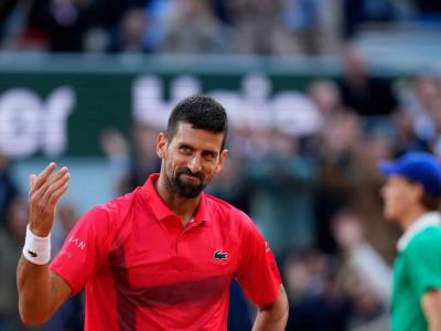 Djokovic dice que juego ante Sinner sería su último en Roland Garros