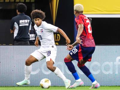 Dominicana puso en aprietos a Costa Rica, pero cae 2-1 en la Copa Oro