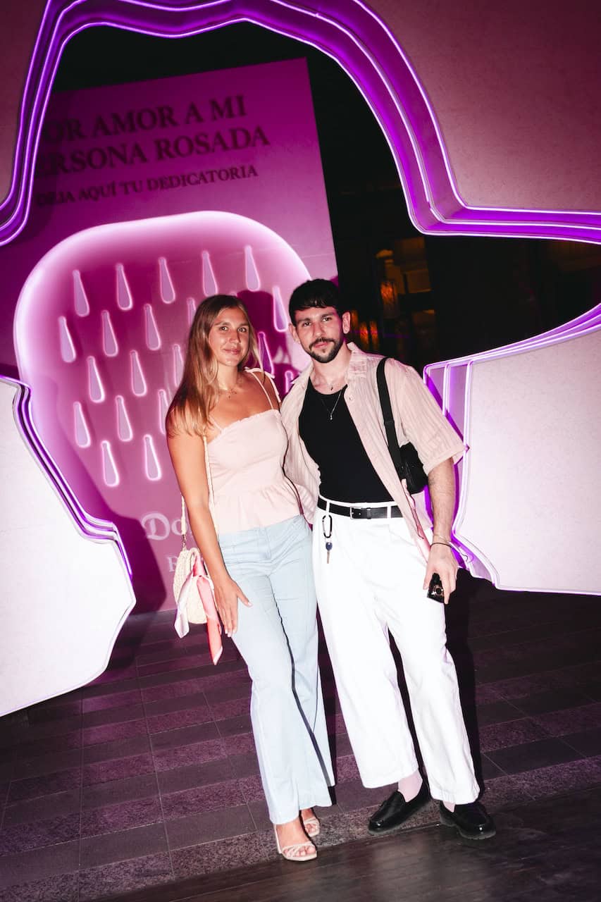 Elise Van Dalen y Juan Luis Minaya.