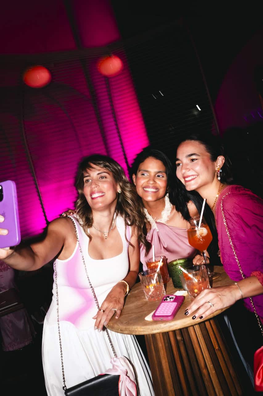 Patricia Terc, Maylé Vásquez e Ivanna Bolonotto.