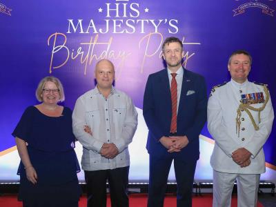 Embajada Británica en Santo Domingo ofrece recepción