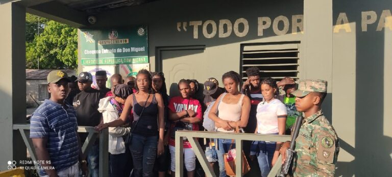 ERD intercepta 22 haitianos indocumentados en Dajabón