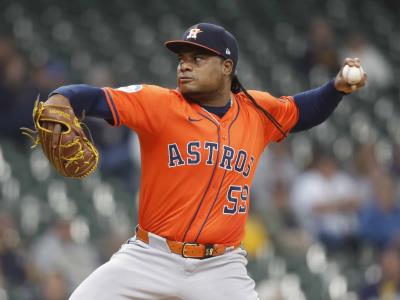 Framber Valdez sale sin decisión en el triunfo de Houston