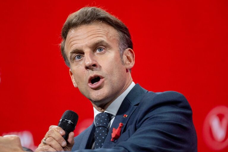 Francia prohibirá el uso de redes sociales a menores de 15 años, advierte Macron