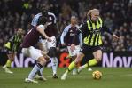Manchester City sigue en caída libre y sufre otra derrota: 2-1 con el Aston Villa