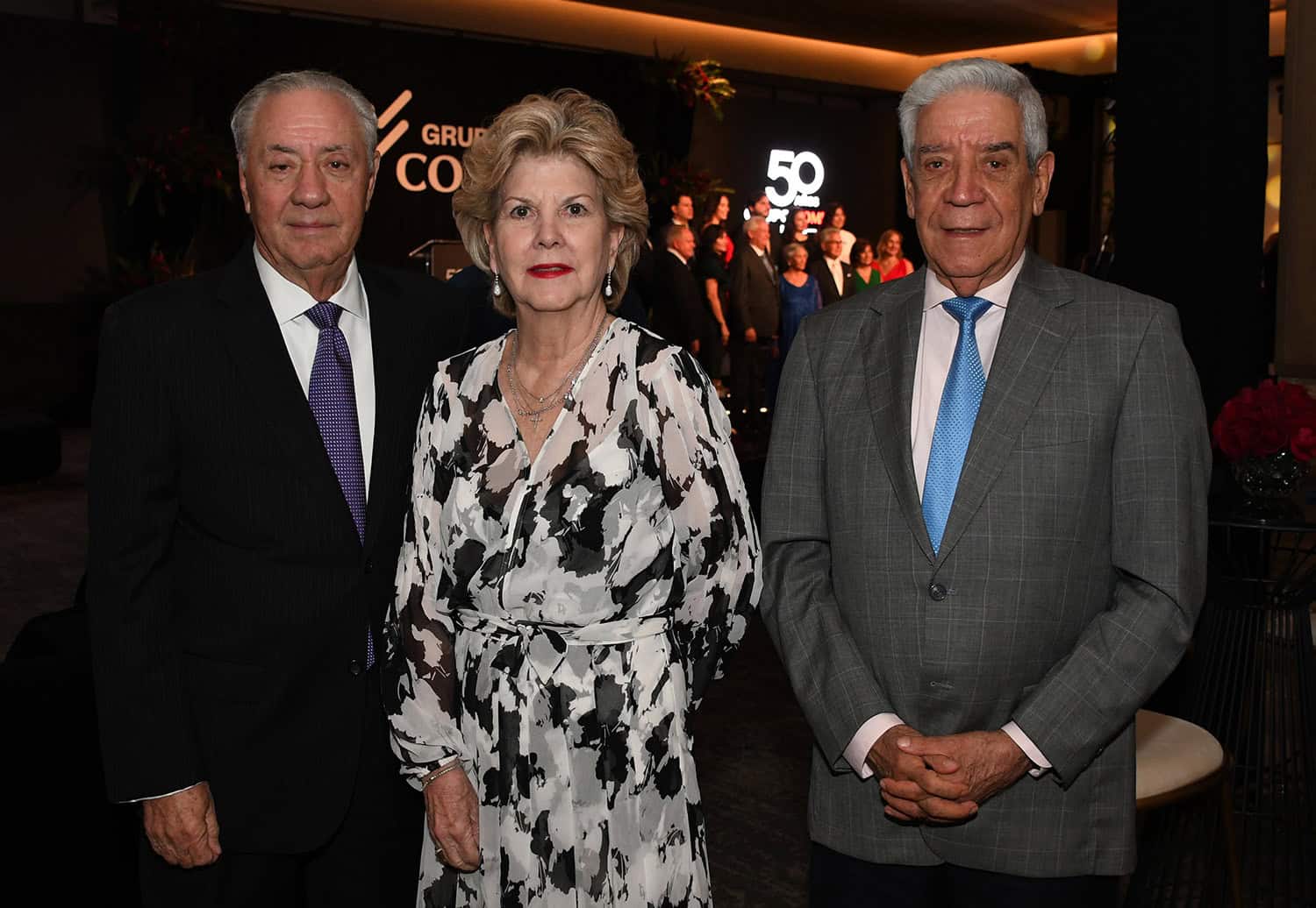 Leonardo Vargas, Norma de Vargas y Pedro Ureña