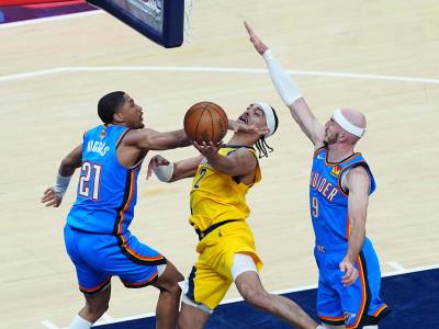 Indiana funde a Oklahoma y toma ventaja en la final de la NBA