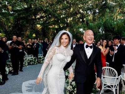 Jeff Bezos y Lauren Sánchez se casan en lujosa boda en Venecia