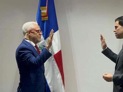 José Antonio Aybar, juramentado presidente de Espectáculos Públicos