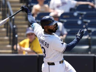 Junior Caminero cada batazo en MLB lo aleja de LIDOM