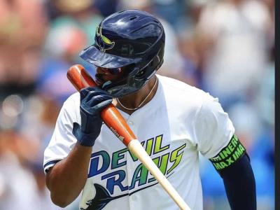 Junior Caminero llega a 20 cuadrangulares en el triunfo Rays