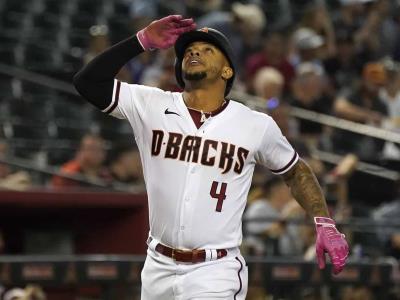 Ketel Marte lloró en partido por palabras de fanático a su madre