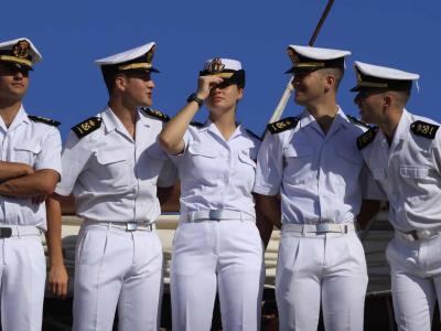 La formación que recibe la princesa Leonor en Juan Sebastián Elcano
