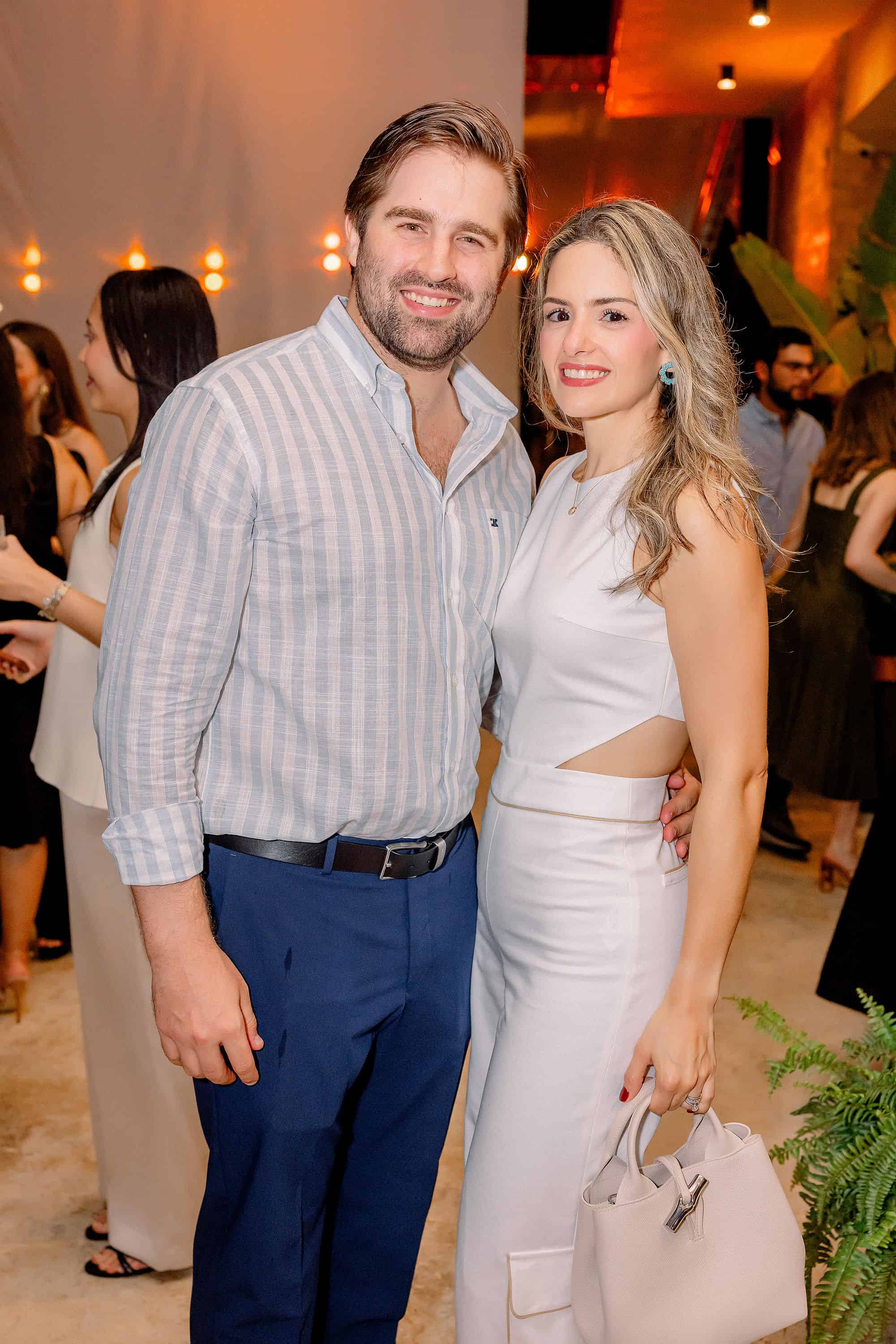 Claudio Marra y Stephanie Anglada.