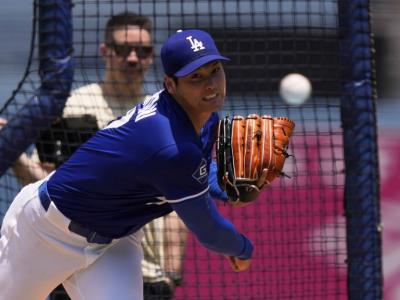 MLB: Shohei Ohtani realiza 29 pitcheos en 2da práctica real de bateo