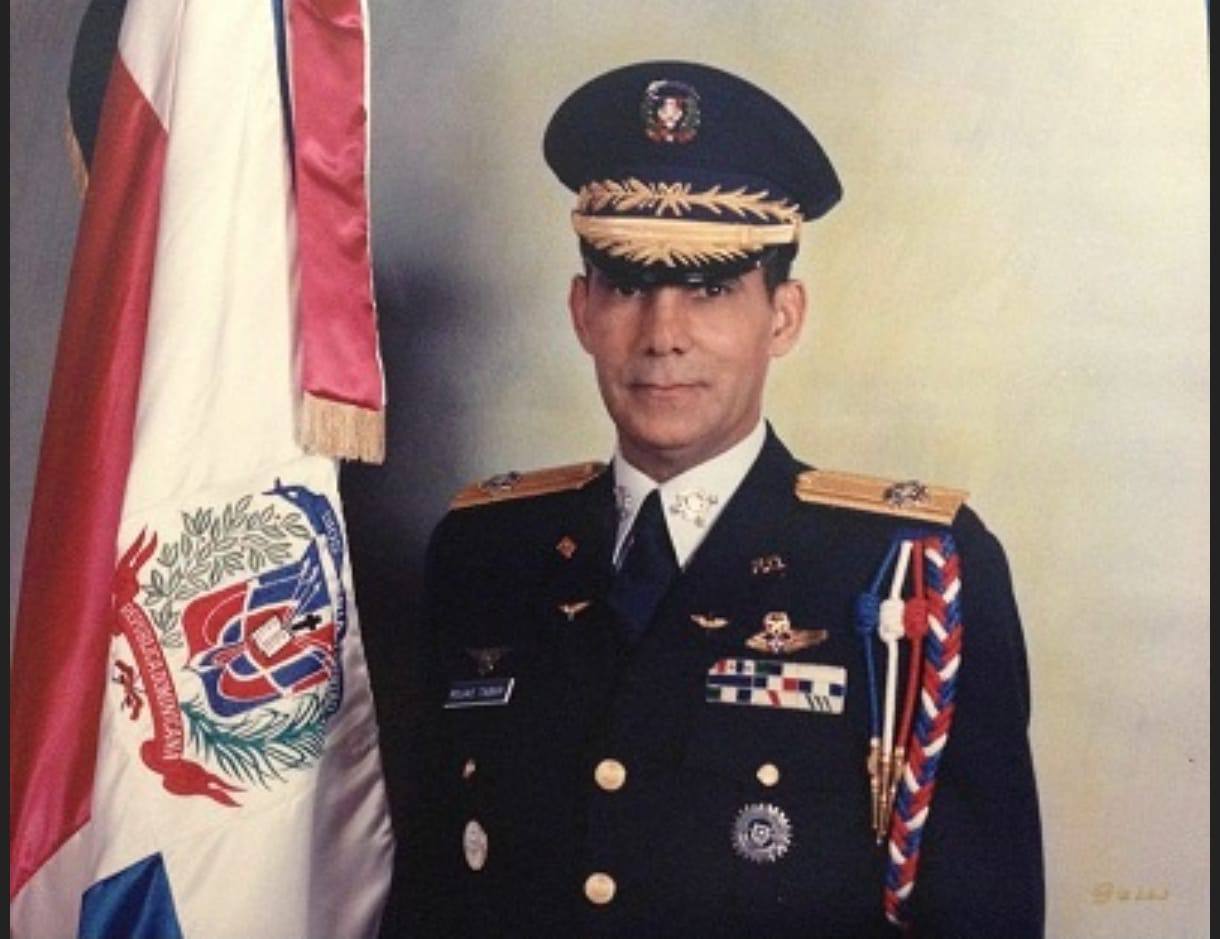 Muere el general retirado Juan Bautista Rojas Tabar, exjefe de la Fuerza Aérea Dominicana