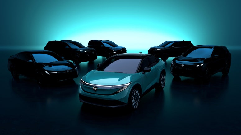 Un adelanto de la nueva gama de vehículos eléctricos de Nissan.
