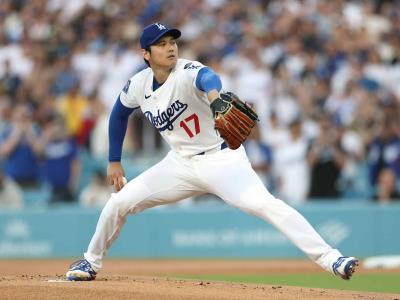 Ohtani alcanzó las 100 mph en su regreso al montículo