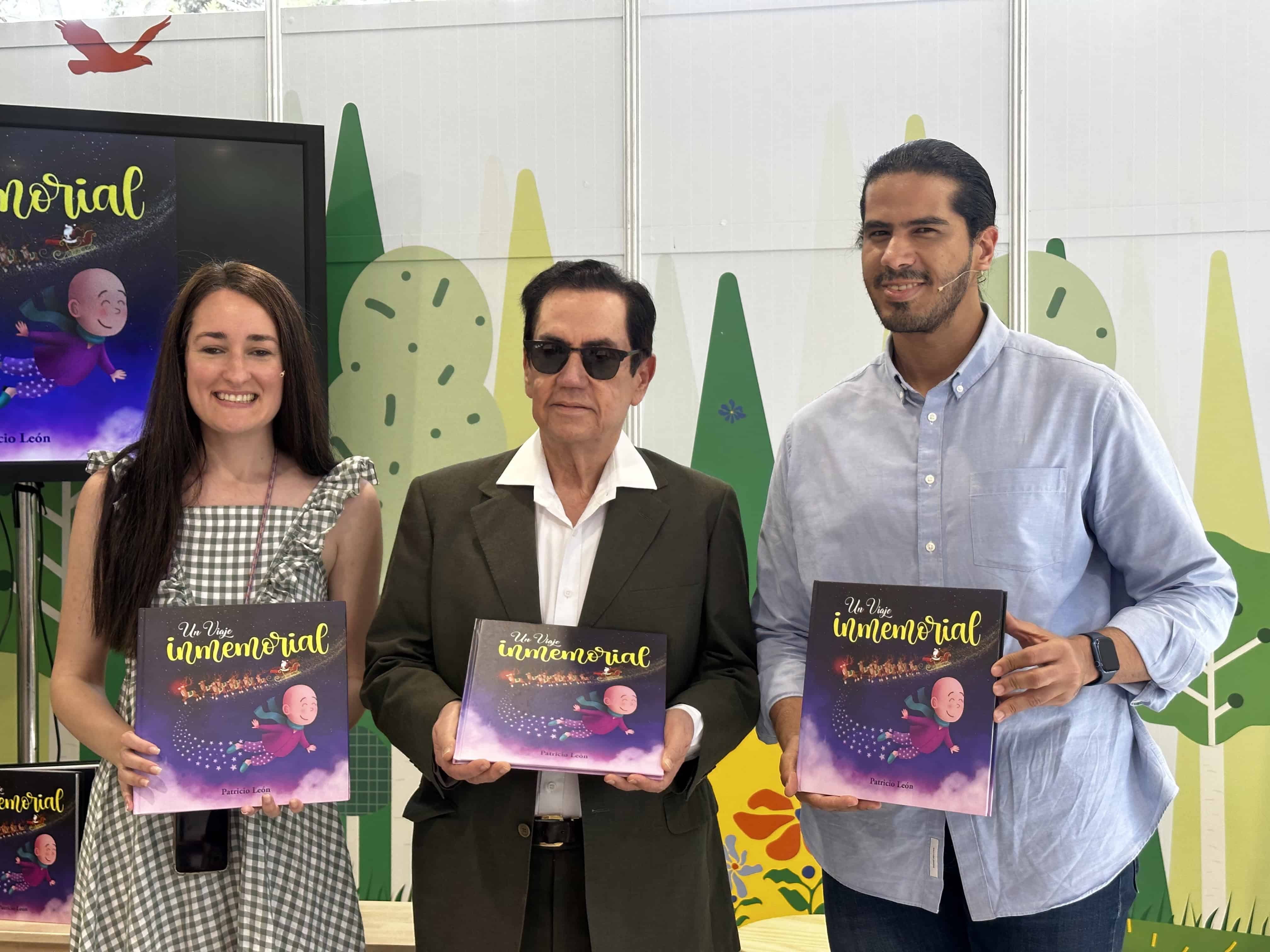 Taína Almodovar, Tony Raful y Patricio León en el Pabellón Infantil de la Feria del Libro de Madrid 2025