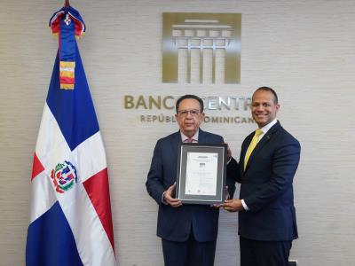 Plataforma cambiaria ISO 22301: Banco Central dominicano certificado
