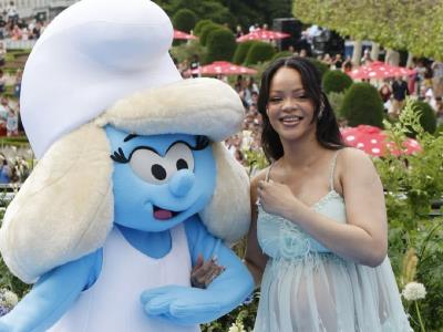 Rihanna en el estreno de 