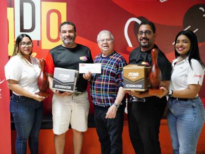 Soto y Santos ganan en parejas en torneo boliche celebrado en SBC