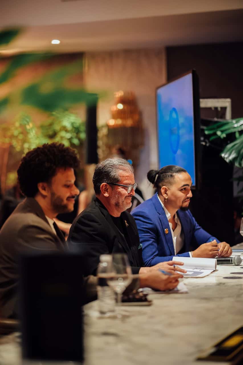 José Miguel Guerrero, Arturo Savage y Luis Adrián Rodríguez.