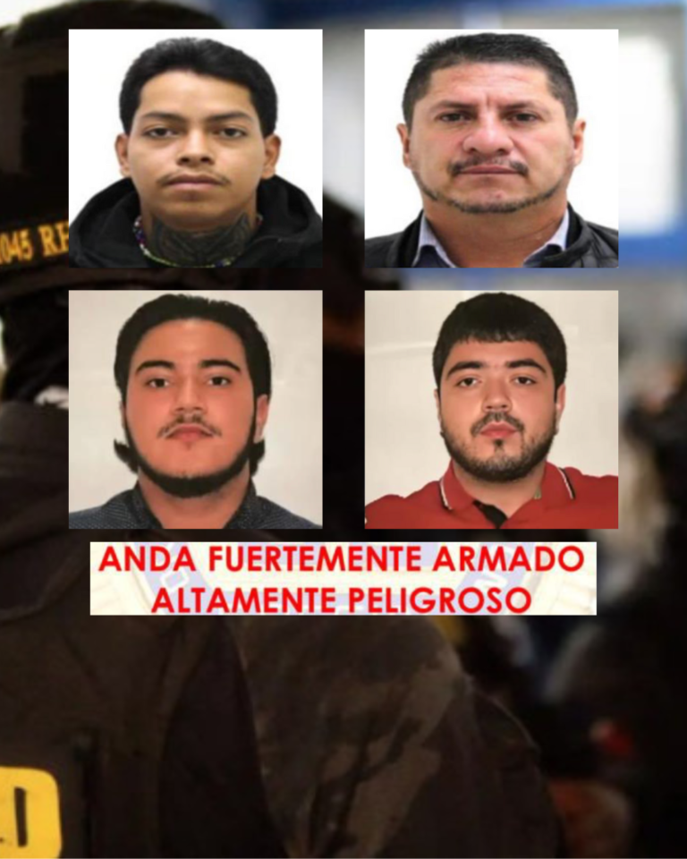 Estos son los cuatro miembros del Cártel de Sinaloa que se encontrarían en el país