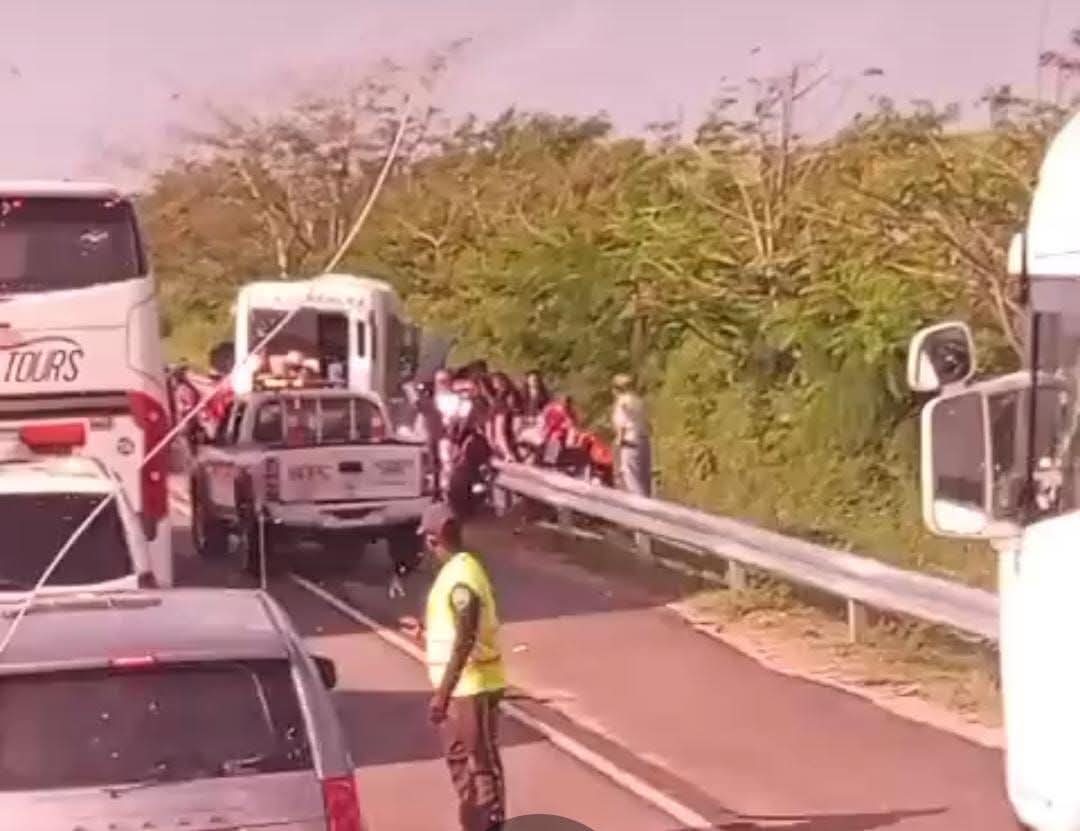 Accidente en la autovía del Coral deja dos muertos y cinco heridos.