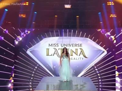 Accidente en vivo: peligrosa caída de modelo en Miss Universe Latina