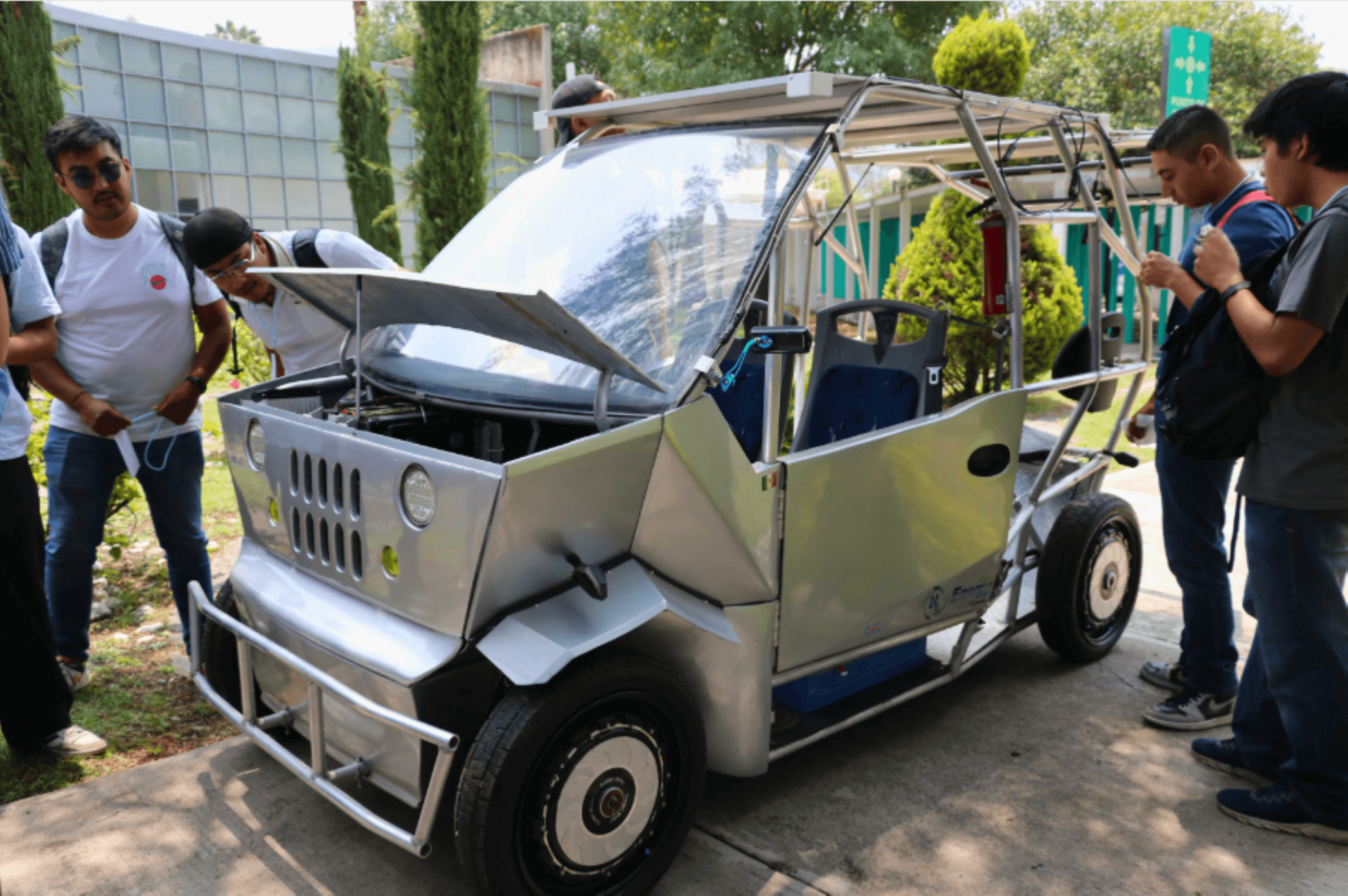 Así es Hidrobinisa, el primer auto eléctrico mexicano impulsado por hidrógeno