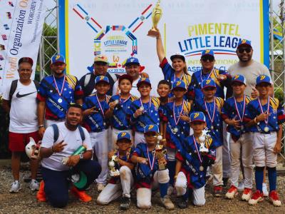 Béisbol: RD campeón de la 4ta edición del Pimentel Little League